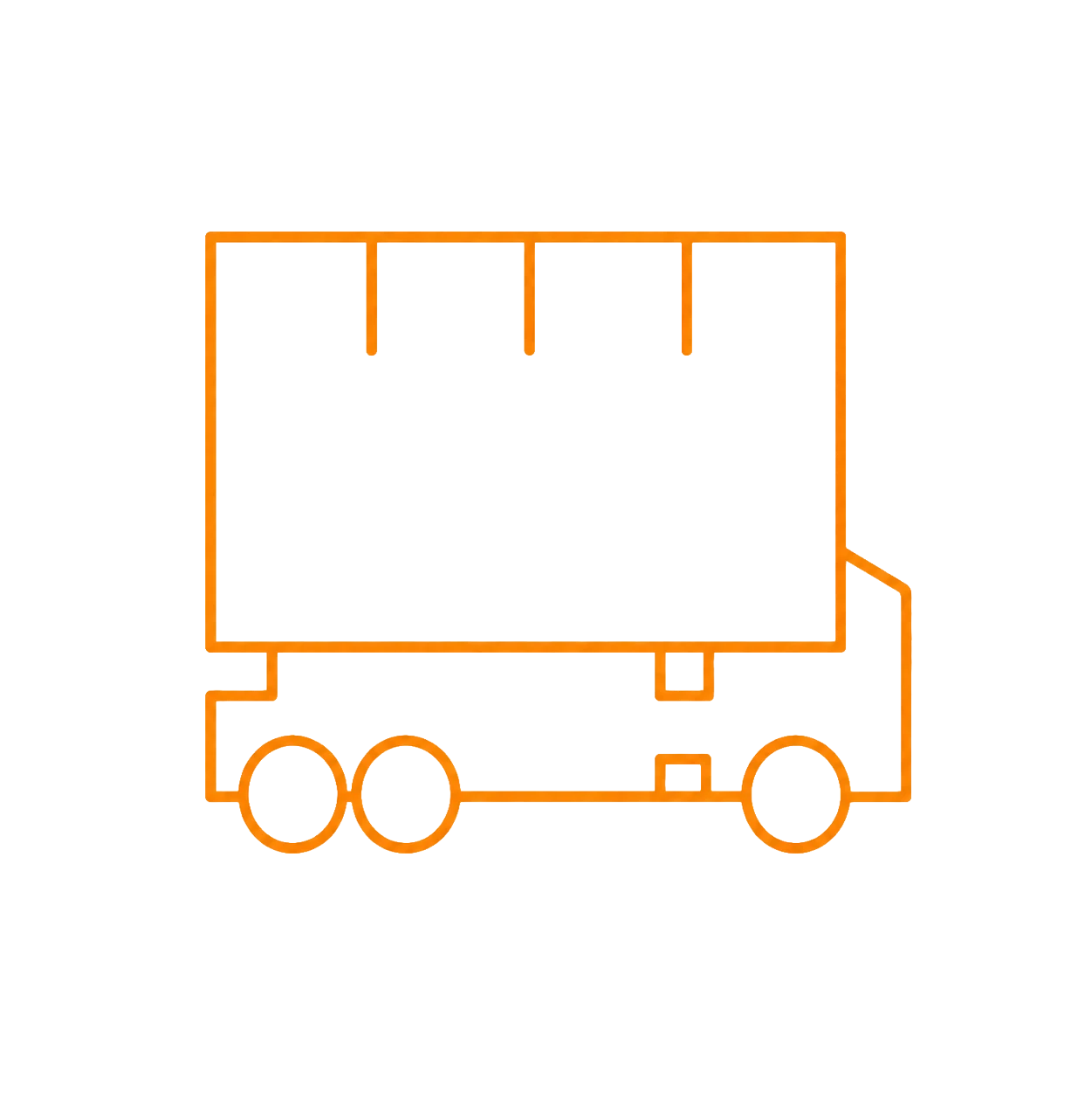 Vaihtolava-auto kuljetustyössä